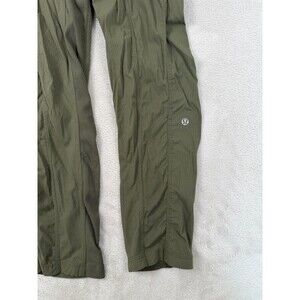 Lululemon Dance Studio Pants Dark Olive Size 4 Workout Gym Athleisure